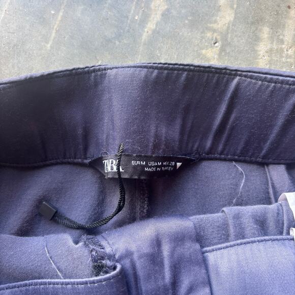 Zara Pleated Skort Women's Medium Purple Athletic Tennis Skirt Short - Picture 5 of 8